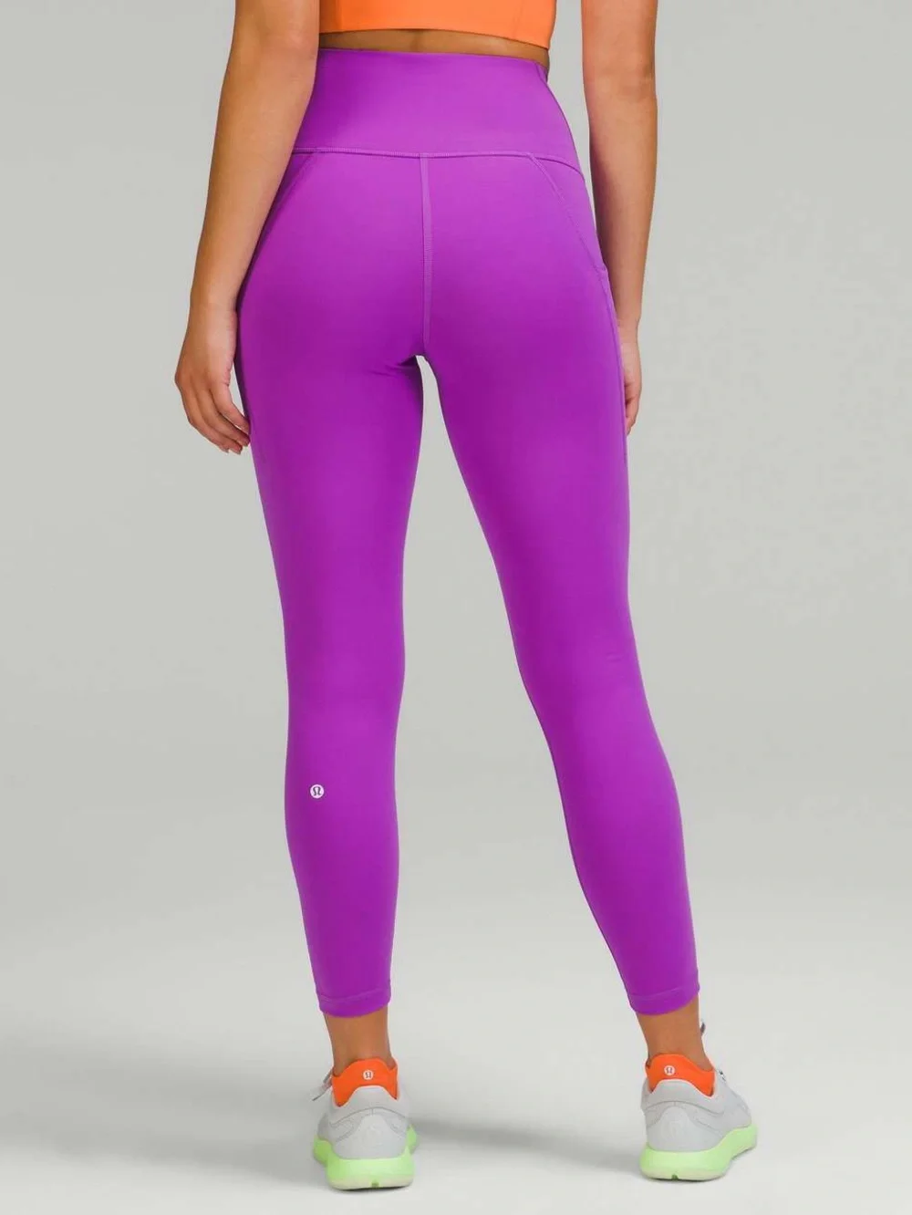 Lululemon Wunder Train High-Rise Tight with Pockets 25" in Moonlit Magenta Sz 6 - Picture 1 of 9
